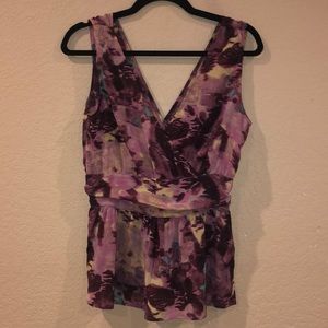 Banana republic blouse size 4 peplum